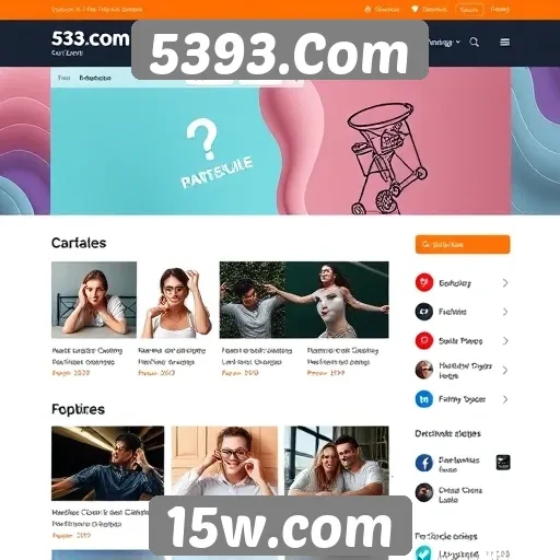 Interface do 5393.Com é amigável e intuitiva